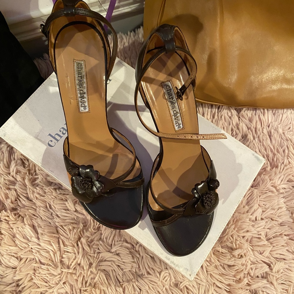 Charles David Tan/Brown sandals